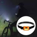 LED flashlights Elastic Light for Hiking Mountaineering Black. 