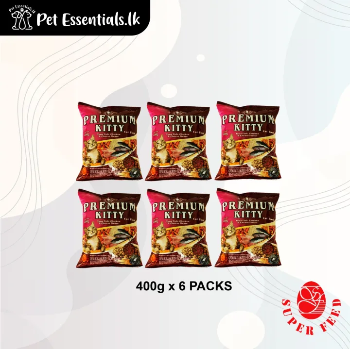 Premium Kitty Cat Food ( 400g x 6 )