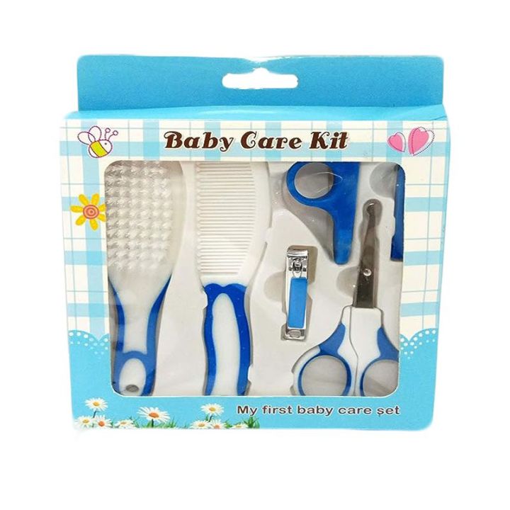 BABY CARE KIT 6PCS SET Blue Color