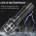 Most Powerful Long Range LED Flashlight High Power Tactical USB Rechargeable Torch Strong Light Hand Lantern 1Pcs. 