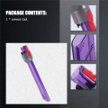 Quick Release Crevice Tool Nozzle Brush, with LED Light for Dyson. 