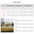 4Pcs/Set Duvet Cover & Bed Sheet & 2Pcs Pillowcase Bedding Sets Bedclothes Home Bedroom Supplies (size 3). 