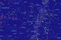 【Folio & Light】Star Chart Sky Space Cosmos Educational Map Art Silk Poster Print 24x36inch. 