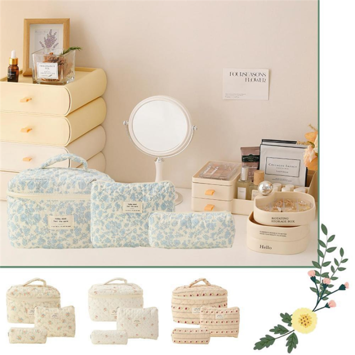 Large%20Capacity%20Makeup%20Bag%203%20Pcs%20Cotton%20Quilted%20Makeup%20Bag%20Aesthetic%20Floral%20Toiletry%20Bag%20for%20Women%20-%20Image%202