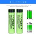 Newest 18650 High Quality 4.2V 2000mAh Battery Rechargeable Power High-capacity Lithium Battery with LED Flashlight. 