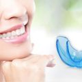 Soft Orthodontic Brace Buck Teeth Retainers Orthodontic Appliance Trainer blue. 