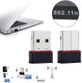 Mini USB WiFi Adapter N 802.11N Wi-Fi Dongle 300Mbps. 