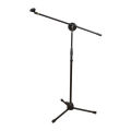 Microphone Stand , Mic Stand Heavy Duty Adjustable Collapsible Tripod Boom Mic Stands with 2 Mic Clip Holders. 