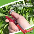 【ZOSR】Multifunctional Thumb Knife TTLIFE Garden Pruning Shears Fruit Picker Safety Fruit Blade Tool Cutting Blade Ring Finger Protector Catcher. 