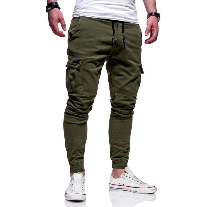 Men Pants Fashion Men Jogger Pants Men Fitness Bodybuilding Gyms Pants for Runners Clothing Autumn Sweatpants Size 3XL Mid