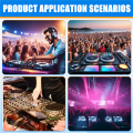 -40 Mini Console Controller Stage Light Controller for DJ Disco Live Concerts KTV Night Club. 