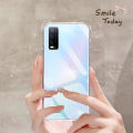 Clear Phone Case for Vivo Y11s TPU Transparent Case for Vivo Y 11 S Y11 11s 6.51 V2028 Shockproof Anti-scratch Bumper Covers. 
