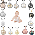 Sutuiying Eudora Harmony Ball Pendant Necklace Pregnancy Chime Ball Mexcian Bola Pendants Wishing Balls Fine Jewelry for Women Best Gift. 