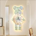 Luminous Cartoon Creative Living Room Clock Wall Clock USB Plug-in Wall Hanging Clock Hanging Wall and Non-luminous Models. 