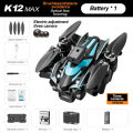 2024 New K12 Max Drone with Camera 8k HD 360° Rotating Radar Obstacle Avoidance GPS FPV Remote High Durability RC Quadcopters. 