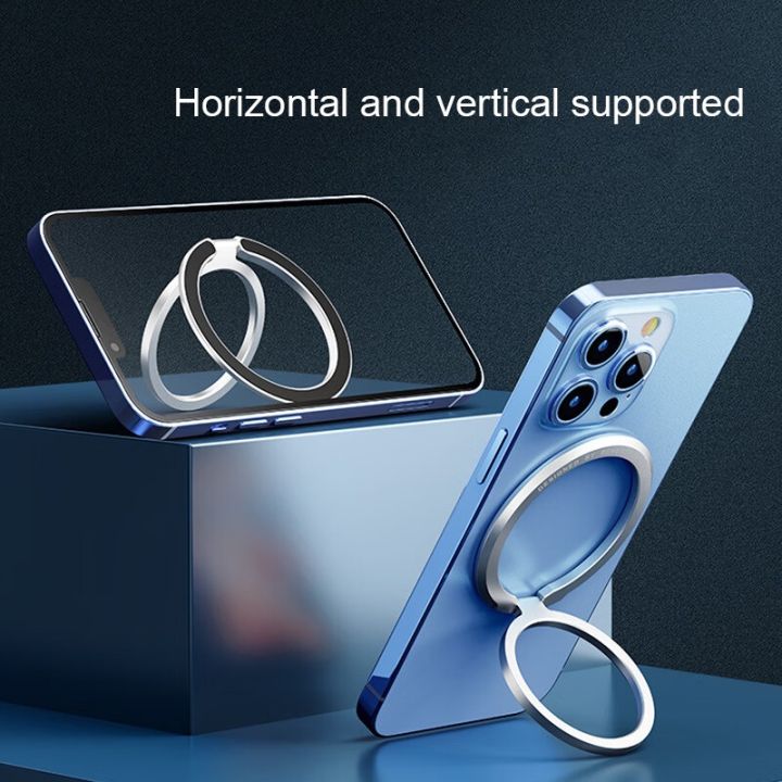 Magnetic%20Phone%20Stand%20Holder%20For%20iPhone%2014/13/12%20Series%20For%20Smart%20Phone%20and%20MagSafe%20Cases%20Removable%20Metal%20Kickstand%20Adjustable%20Portable%20Magnetic%20Phone%20Grip%20Ring%20-%20Image%206