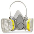 3M 6200 Half Facepiece Respirator Medium size Painting Spraying Face Gas Mask. 