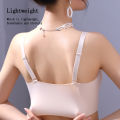 Seamless bra lace bra women underwear plus size bra fixed cup No Steel Ring anti-sagging thin bra push up bra gathered bra soft bra. 