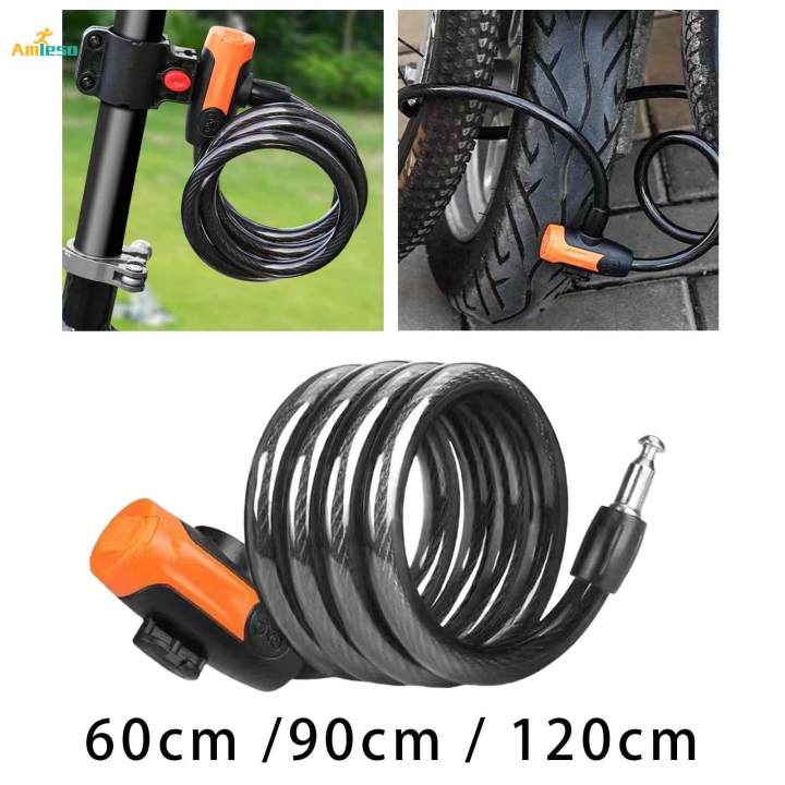 Bike%20Lock%20Cable%20with%20Key%20Heavy%20Duty%20Bikes%20Accessories%20for%20Doors%20Gate%200.6m%20-%20Image%205