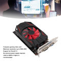 Game Graphics Card Graphics Card PCI Express 2.0 16X Slot 928MHZ Memory Frequency 2560x1600 Resolution GTX1050 2GB DDR5 128bit with Fan for Desktop PC. 