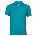 T-Shirt Republic - Teal Blue Men's Premium Polo T Shirt. 