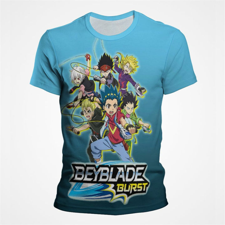 Beyblade%20Burst%20Printed%20Cartoon%20T%20Shirt%20Men%20Summer%20Breathable%20Short%20Sleeve%20Boys%20Girls%20T-Shirt%20Casaul%20Children's%20Clothing%20Unisex%20-%20Image%202