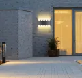 Led Wall Lamp 4w 6w 8w Wall Sconce Indoor Outdoor Lighting Bedside Decor Lamps Wall-mounted Black Body Wall Light For Home Garden. 