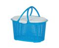 Daxer Rattan Plastic Baby Basket. 