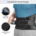 AOLIKES Lower Back Brace with 6 Stays Anti-skid Orthopedic lumbar Support Breathable Waist Support Belt for Gym Pain Relief. 