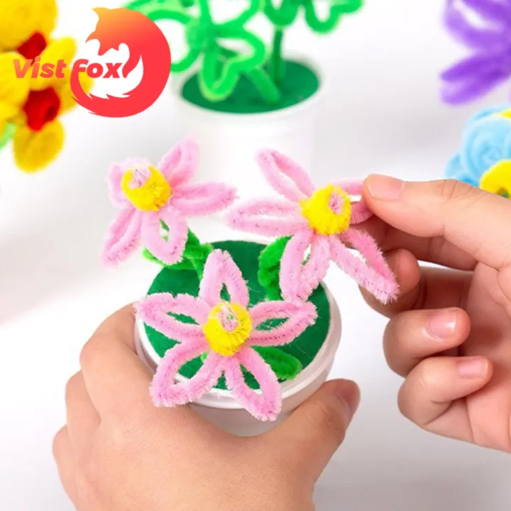 Safe%20Comfortable%20Polyester%20Wire%20for%20Crafting%20100pcs%20Soft%20Chenille%20Stems%20for%20Diy%20Crafts%20Bright%20Color%20Twisting%20Stick%20Creative%20Home%20Decorations%20-%20Image%208