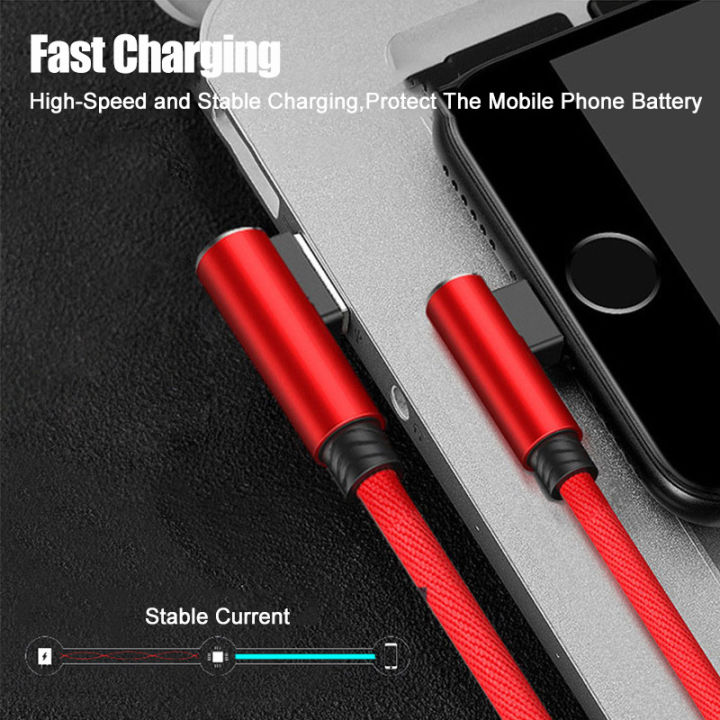 90%20Degree%20L%20Shape%20Game%20Cable%20Micro%20Type%20C%20USB%202.4A%20Fast%20Charging%20Charger%20Adapter%20Mobile%20Phone%20Wire%20For%20Samsung%20Huawei%20Xiaomi%20-%20Image%204