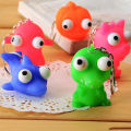 DENOSWIM Cute Squishy Slow Rising Pinch Toy Squeezing Eye Doll Blasting Eye Decompression Toy Kids Squeeze Fidget Keychain Toys. 