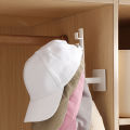 6 Hooks Hat Holder L Shaped Storage Rack Wall Mount Hat Belt Organizer Hooks Maoxiu. 