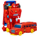 Transformation Toy Robot Bus Car Man Boy One Step Transformation School Bus Transformer. 