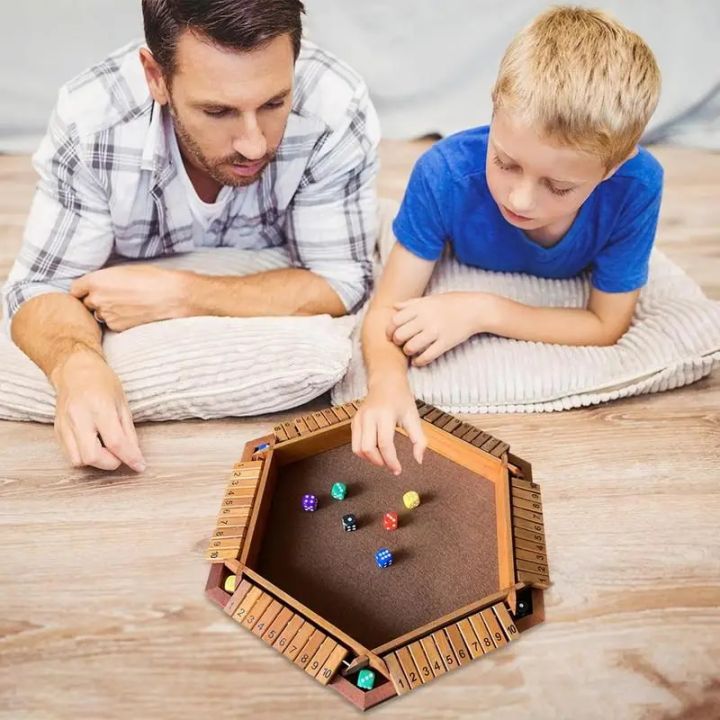 Shut%20The%20Box%20Dice%20Game%20Wooden%20Board%20Games%20Digital%20Game%20Toy%20Acrylic%20Printing%20Parent-Child%20Interaction%20Thinking%20Ability%20-%20Image%204