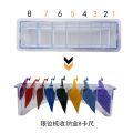 Barbertop 8 Grid Guide Limit Comb Storage Box Barber Electric Hair Clipper Rack Holder Organizer Case Salon Hairdressing Tools. 