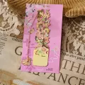 Metal Metal Bookmark Vintage Retro Bronzing Floral Bookmark Hollow Painting Hollow Bookmark for Students Readers Writers Book. 