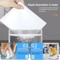 30Pcs/Bag Laundry Tablets Sheets Easy Dissolve Strong Deep Laundry Detergent Cleaning Detergent Laundry Soap For Washing Machine. 