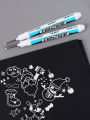 Waterproof Oil Based White Permanent Markers Permanent Marker Pens Environmental White Marker Pen for Wood Rock Plastic Leather. 