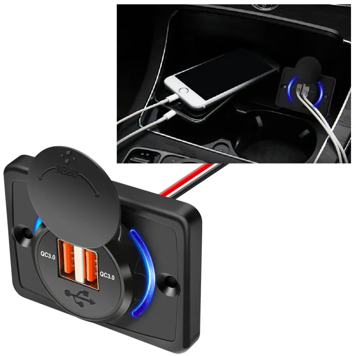 Dual%20USB%20QC%203.0%20Car%20Charger%20Socket%2012v%2024v%20Power%20Outlet%20For%20Car%20Boat%20Vehicle%20Bus%20RV%20ATVW%20Phone%20Charger%20Adapter%20Panel%20-%20Image%205