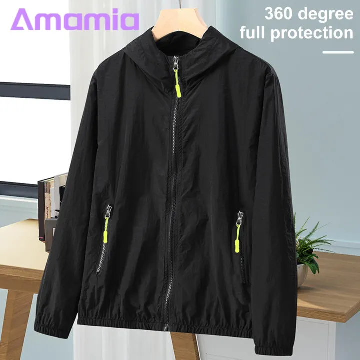 Men%20Lightweight%20Sun%20Protective%20Jacket%20Sun%20Protection%20Hooded%20Windbreaker%20Jacket%20for%20Men%20Women%20Lightweight%20Quick%20Dry%20Waterproof%20Fishing%20Hunting%20Clothes%20with%20Side%20Pockets%20Perfect%20for%20Spring%20Autumn%20Full%20-%20Image%204