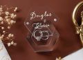 Wedding Ring Box Personalized Ring Box Custom Names And Date Ring Holder Wedding Bridal Shower. 