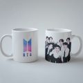 BTS MUG | Mug for BTS Lovers | BTS Logo Photo Mug. 