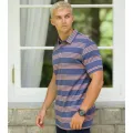 Casual Wear Self Collar S/S T-Shirt. 