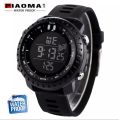 Waterproof Watch Piaoma Digital Watch L927  Men's Black Dial Digital Waterproof Sports Watch. 