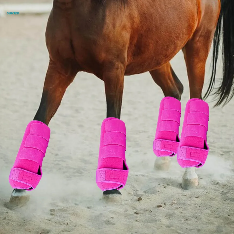 4Pcs Horse Boots Comfortable Support Equestrian Equipment - Main Image