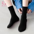 Bliss Pile Socks Japanese Style Women's Mid-tube Socks Soft Breathable Anti-slip Sports Piled Socks for High Elasticity Sweat-absorption 1 Pair Summer Socks. 