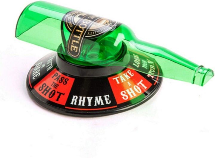 Spin The Bottle Party Game - Bachelor Party Game Spin The Bottle Drinking Game by ZinZen
