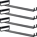 Wall Mounted Glass Holder Kitchen Storage Rack Convenient Practical High Legged Ironwork Holder Household Daily Necessities. 