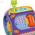 Light Sound Musical Cube Baby Activity Cube for Gifts Observation Fine Motor. 